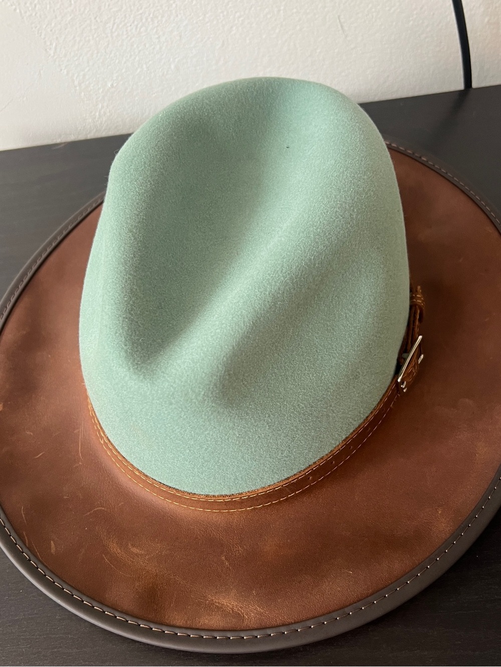Overland Pinnacle Wool Felt and Leather Safari Hat